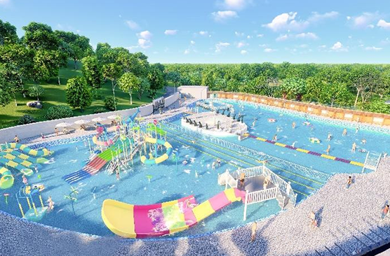 Shamba Island Water Park | Creating a popular county-level water park - Rambo King